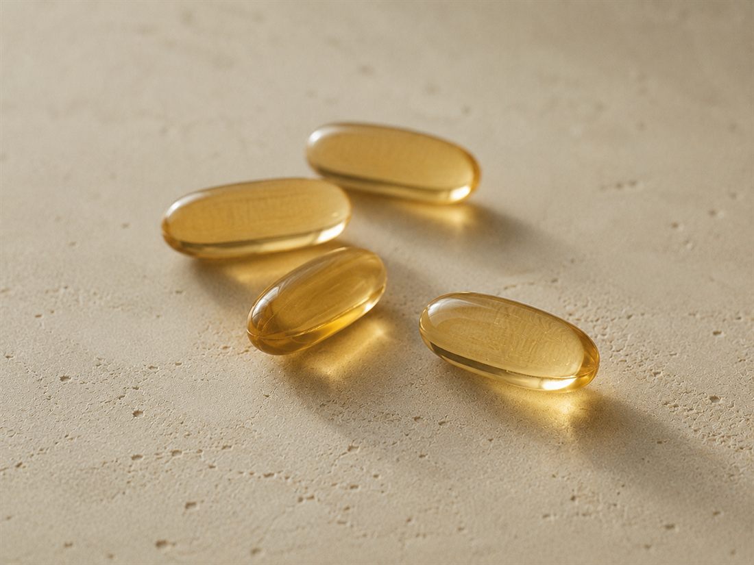 Algal oil softgels